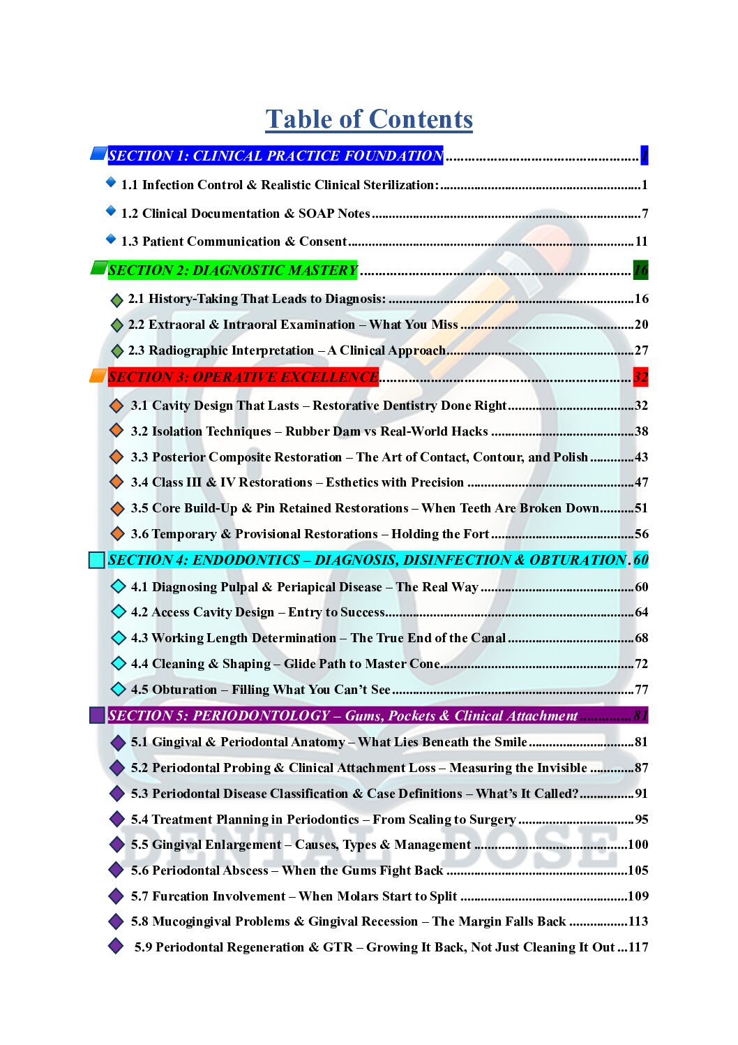 The Complete Clinical Guide to Dentistry – Clinical Handbook for Students & Practitioners (Ebook) - Image 2